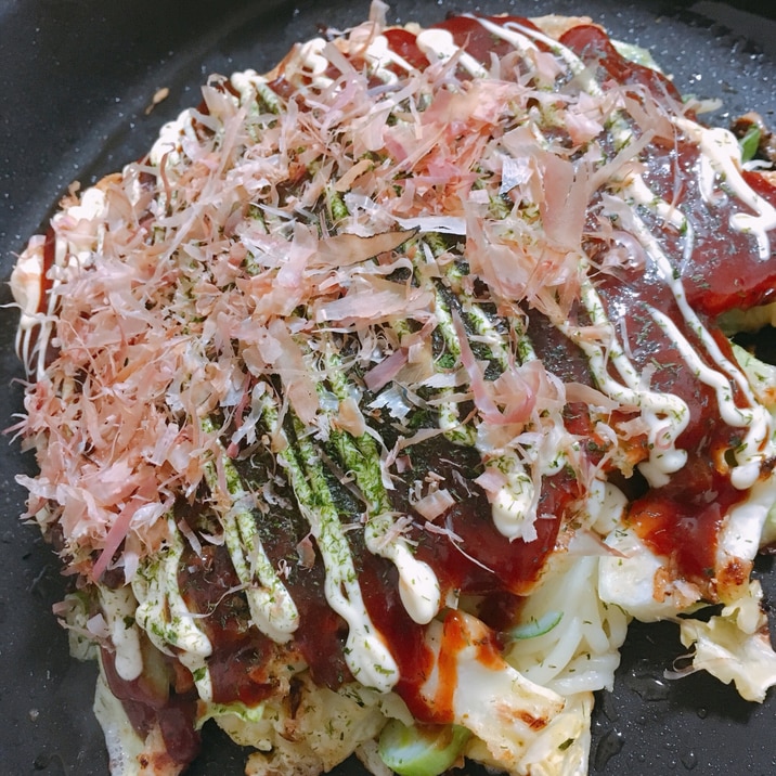 関西人も認めた美味さ!そば入りお好み焼き